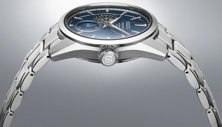 Seiko Presage Sharp Edged Ao Open Heart