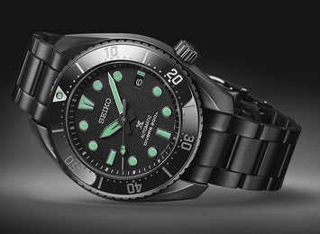 Seiko Prospex Black Series Night Vision Sumo Diver Limited Edition