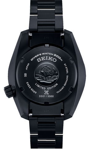 Seiko Watch Prospex Black Series Night Vision Sumo Diver Limited Edition SPB433J1