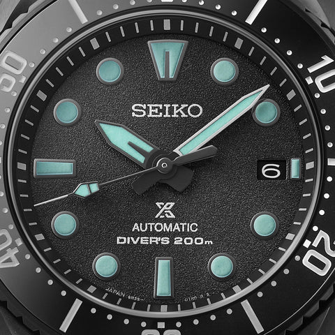 Seiko Watch Prospex Black Series Night Vision Sumo Diver Limited Edition SPB433J1