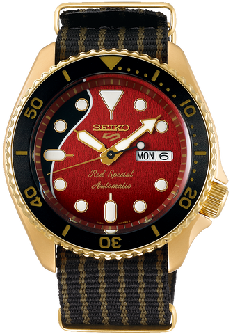 Seiko Watch 5 Sports Brian May Red Special II Limited Edition SRPH80K1