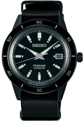 Seiko Presage Watch Style 60s Automatic Stealth SRPH95J1