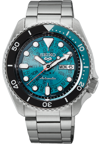 Seiko Watch 5 Sports Skeleton Dial SRPJ45K1