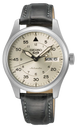 Seiko Watch 5 Sports Champagne Flieger Suit Style SRPJ87K1.