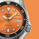 Seiko Watch 5 Sports SKX Midi Orange Mens
