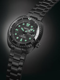 Seiko Prospex Black Series Night Vision Turtle Diver Watch