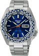 Seiko Watch 5 Sports Petrol Blue Checkered Flag Special Edition SRPK65K1