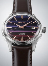 Seiko Presage Watch Cocktail Time Purple Sunset Limited Edition