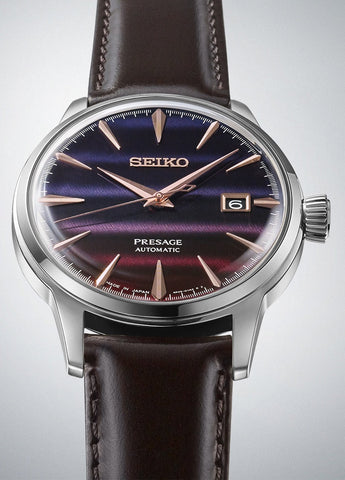 Seiko Presage Watch Cocktail Time Purple Sunset Limited Edition