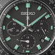 Seiko Prospex Black Series Night Vision Solar Speedtimer Chronograph Watch