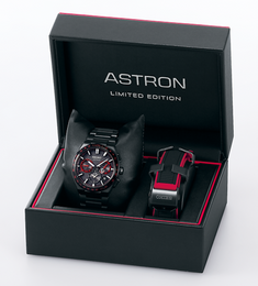 Seiko Astron GPS Solar 5X Dual Time Redshift Limited Edition