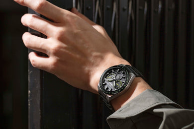 Seiko Astron GPS Solar 5X Dual Time Cyber Yellow Limited Edition