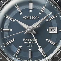Seiko Presage Style 60s Road Trip GMT Petrol Blue Watch D