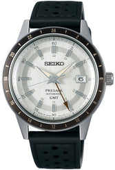 Seiko Presage Watch Style 60s Road Trip GMT Stone SSK011J1