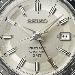 Seiko Presage Style 60s Road Trip GMT Stone Watch