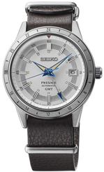 Seiko Presage Watch Style 60s Laurel GMT 110th Anniversary Limited Edition SSK015J1