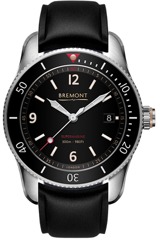 Bremont Watch Supermarine S300 Black S300/BK/R