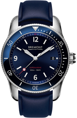 Bremont Watch Supermarine S300 Blue S300/BL/R