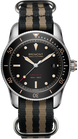 Bremont Watch Supermarine S301 Black Nato S301/BK/R Stone Canvas Nato