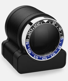Scatola del Tempo Watch Winder Rotor One Black Batman Bezel 03008.BSIL 03015.GHBAT