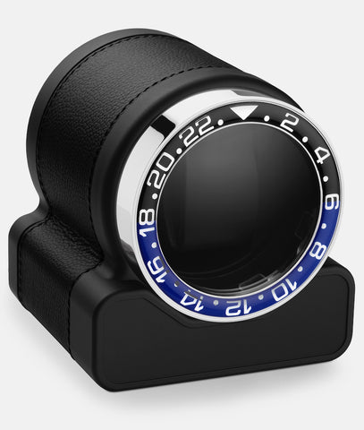 Scatola del Tempo Watch Winder Rotor One Black Batman Bezel 03008.BSIL 03015.GHBAT
