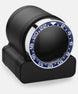 Scatola del Tempo Watch Winder Rotor One Grey Blue Bezel 03008.GSIL 03015.GHB
