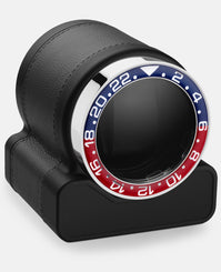Scatola del Tempo Watch Winder Rotor One Grey Pepsi Bezel 03008.GSIL 03015.GHPEP