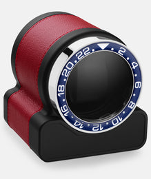 Scatola del Tempo Watch Winder Rotor One Red Blue Bezel 03008.REDSIL 03015.GHB