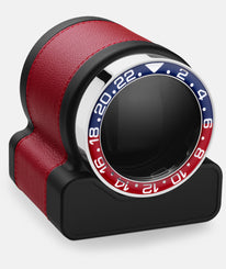 Scatola del Tempo Watch Winder Rotor One Red Pepsi Bezel 03008.REDSIL 03015.GHPEP