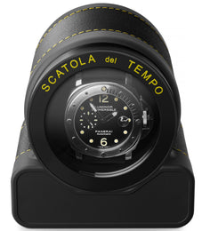 Scatola del Tempo Watch Winder Rotor One Racing Yellow Black