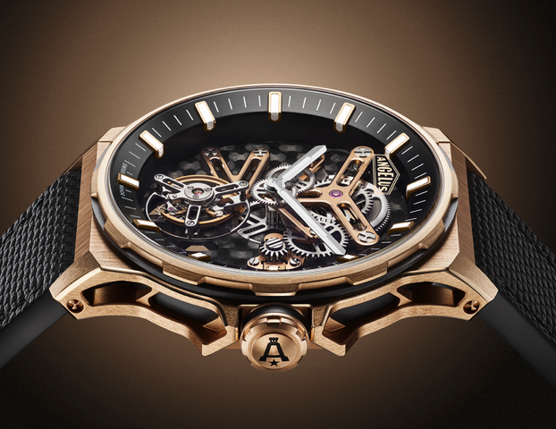Angelus Watch Flying Tourbillon Gold & Carbon Limited Edition