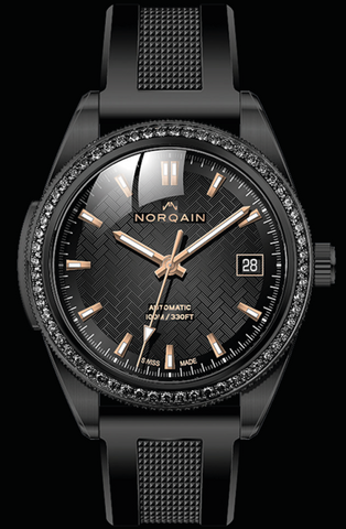 Norqain Watch Adventure Sport 37mm DLC Black Diamond Limited Edition NB1800BD81A/B183/18BRE.16B