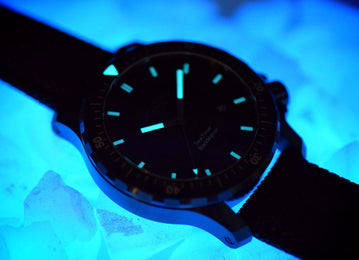 Muhle Glashutte Sea Timer Black Motion Watch