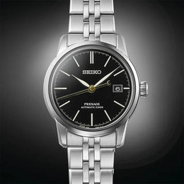 Seiko Presage Deep Black Urushi Lacquer Watch