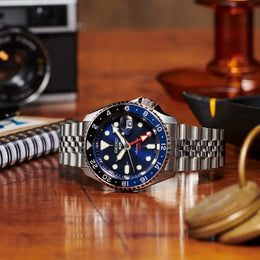 Seiko 5 Sports GMT SKX Blueberry Re-Interpretation Watch