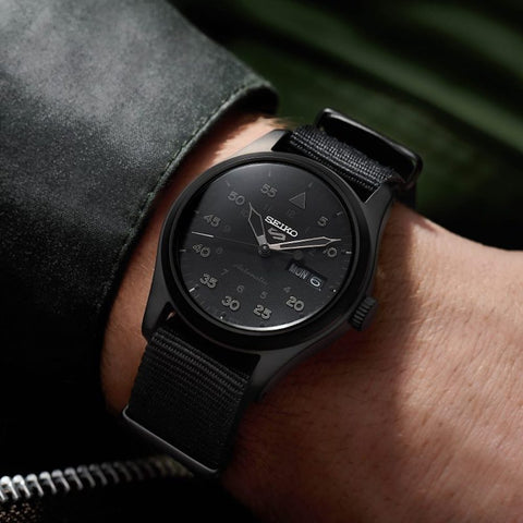 Seiko Watch 5 Sports Stealth