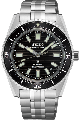 Seiko Watch Prospex Black Dark Water Marinemaster 1965 Reinterpretation Diver SJE101J1