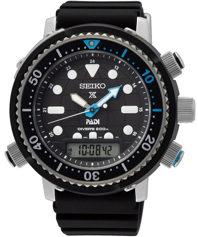 Seiko Watch Prospex PADI Arnie Hybrid Divers 40th Anniversary SNJ035P1