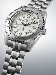 Seiko Prospex White High Water Marinemaster 1965 Divers Reinterpretation Limited  Edition Watch