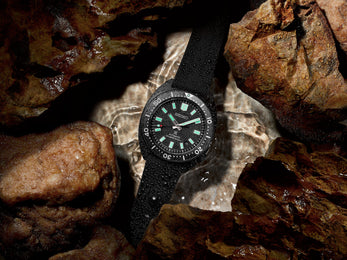 Seiko Watch Prospex Black Series Night Turtle Limited Edition