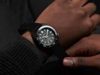 Seiko Watch Prospex Black Series Night Turtle Limited Edition