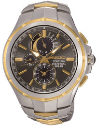 Seiko Watch Coutura Perpetual Solar Mens SSC376P9