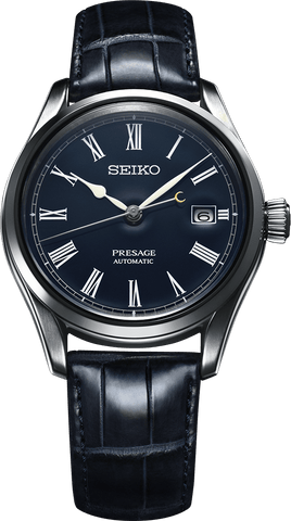 Seiko Watch Presage Moonlit Night Blue Enamel Limited Edition SPB069J1