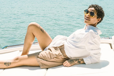 SevenFriday Sunglasses Middle Bridge Hermann Size 54-23 ICF1/03.