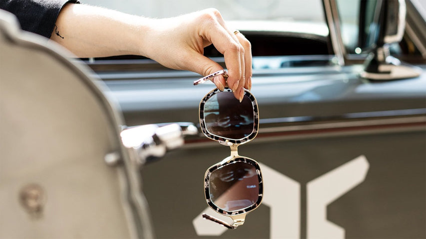 SevenFriday Sunglasses Upper Bridge Cheetah ICF2/01.