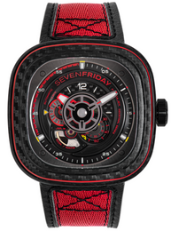 SevenFriday Watch P3C/04 Red Carbon