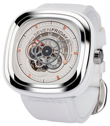 SevenFriday Watch White P1B/02 Bright Limited Edition