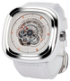 SevenFriday Watch White P1B/02 Bright Limited Edition
