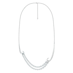 Shaun Leane Hook Sterling Silver Multi Chain Necklace, HT029.SSNANOS.