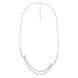 Shaun Leane Hook Sterling Silver Multi Chain Necklace, HT029.SSNANOS.
